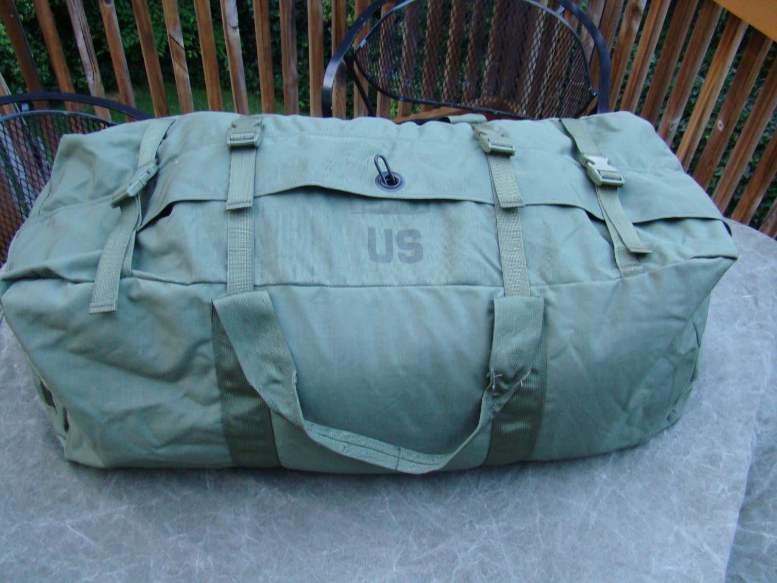USGI Improved Duffel Bag,  NSN 8465-01-604-6541 Very Good Condition