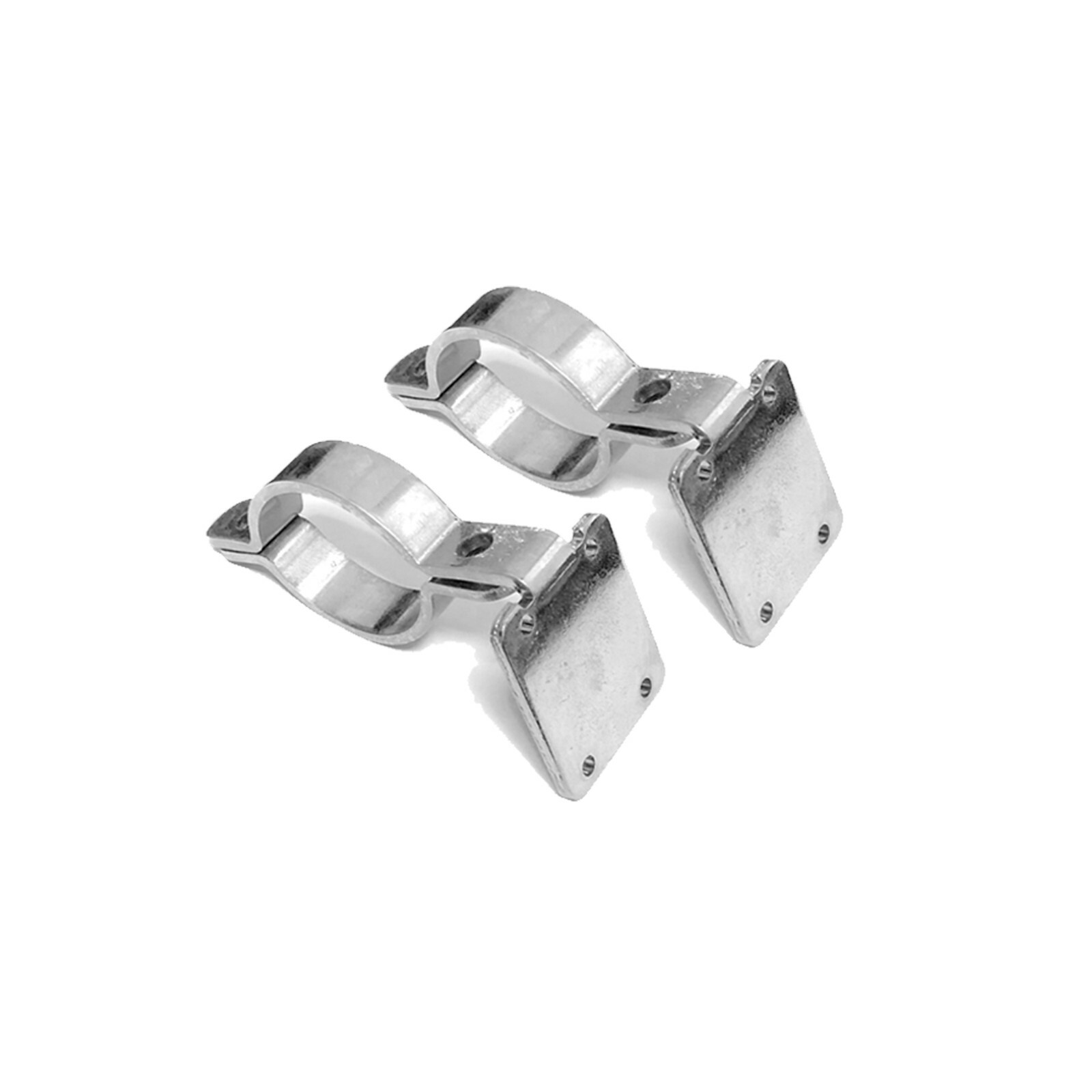 Chrome 1 - 1.5 Handlebar Engine Bar Mounting Clamp Hardware Replacement