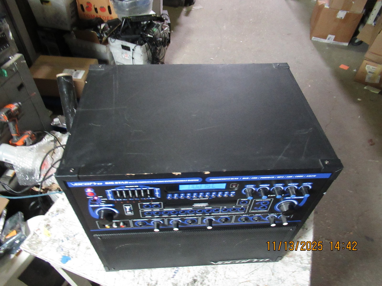 VOCOPRO Gig Star Multi Format Karaoke Entertainment System