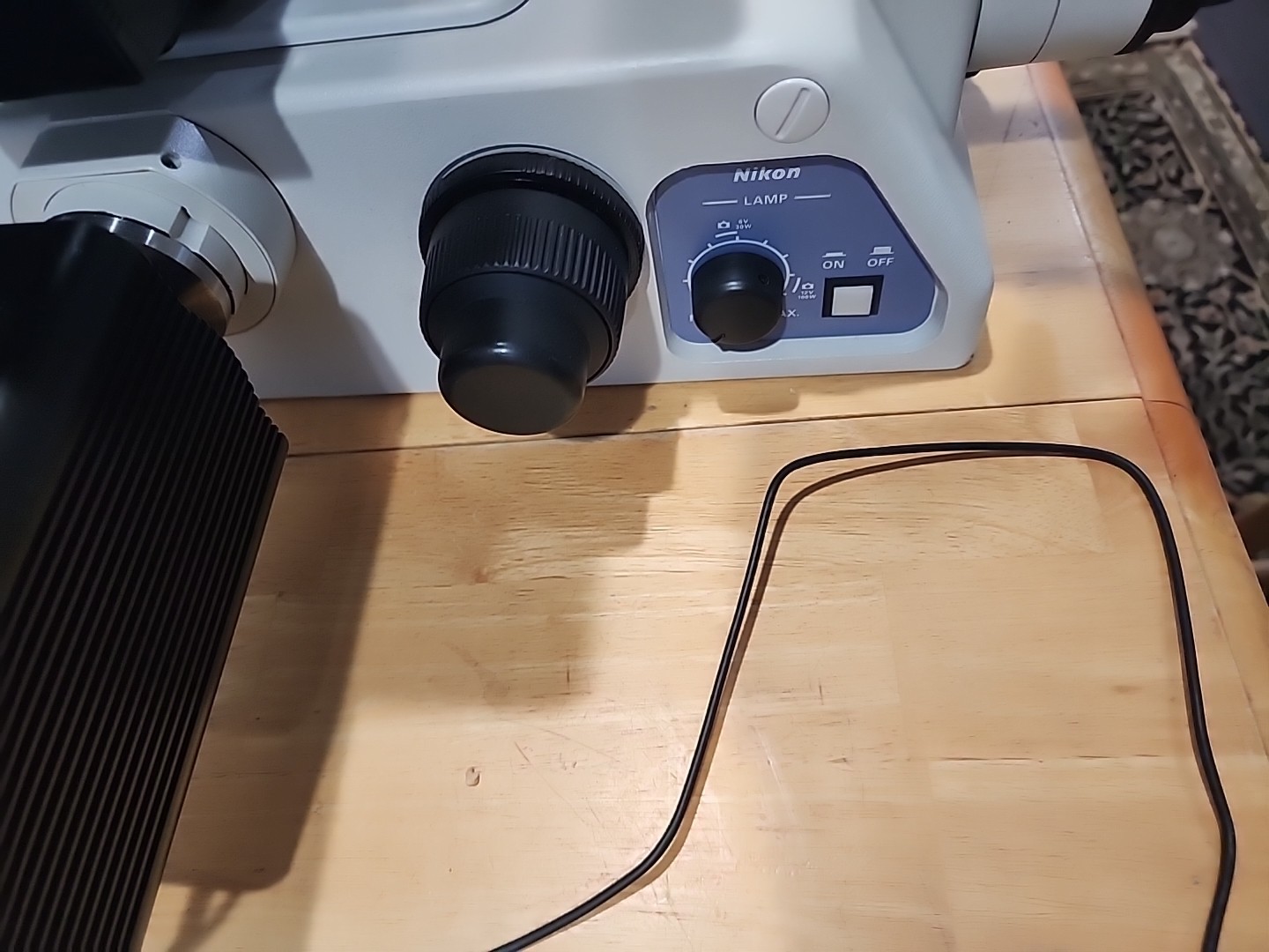 Nikon Eclipse TE300 Inverted Microscope Fluorescence Hoffman Modulation Complete