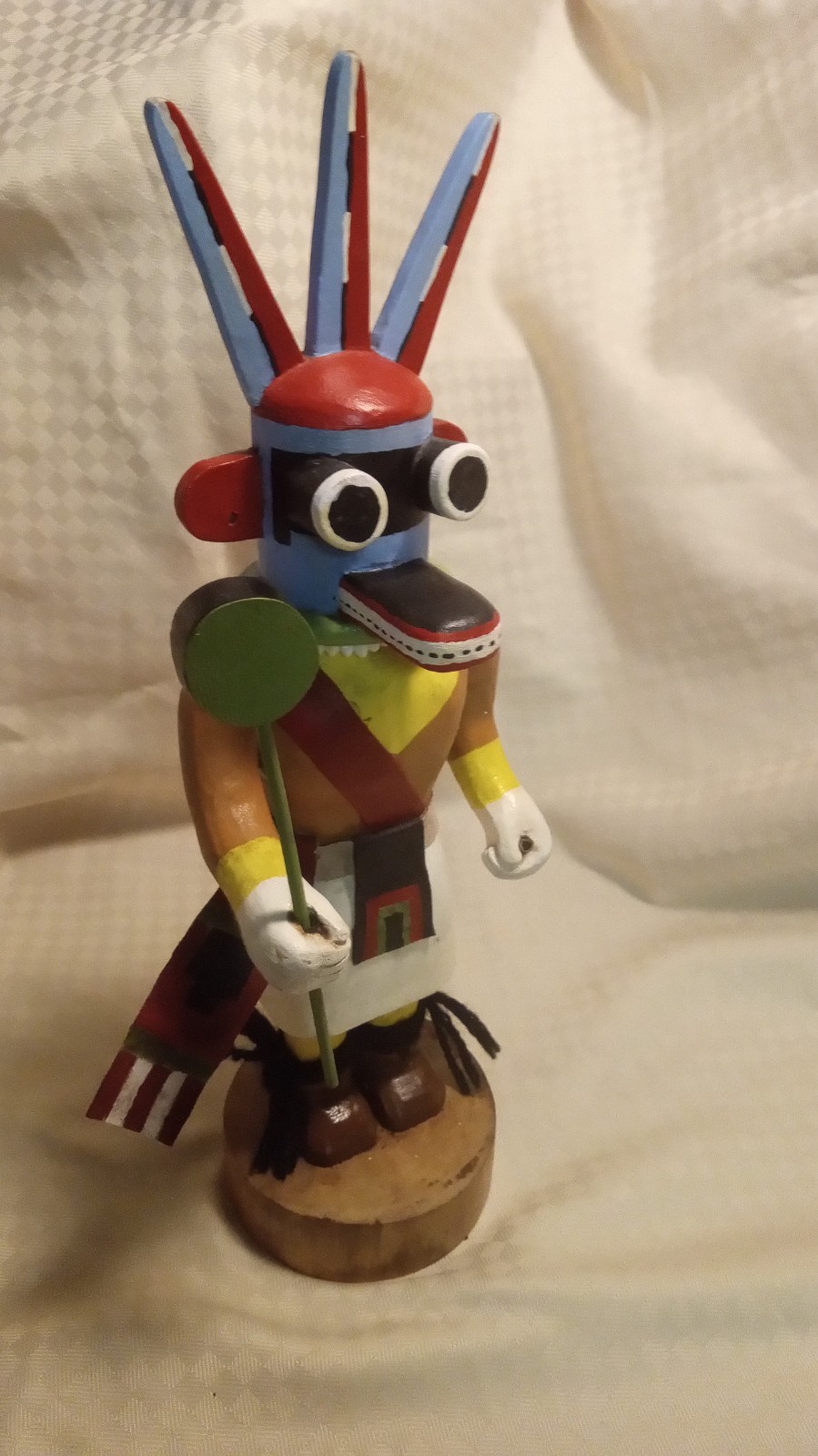 SIGNED Elna F. Wilson Kachina Doll - AUTHENTIC Native American Pueblo Art - 1994