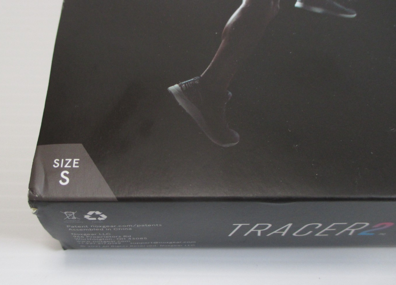 Noxgear Tracer2 360 Visibility Multicolor LED Running Vest Size Small - New