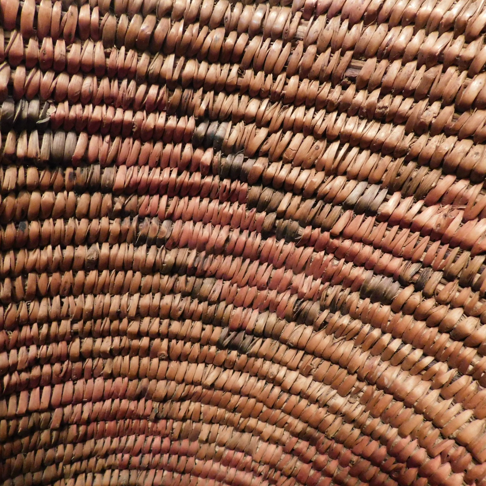 VINTAGE SOUTHWEST INDIAN JICARILLA APACHE POLYCHROME CYLINDRICAL BASKET