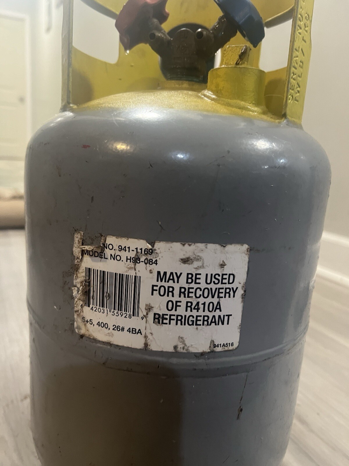 30 Lb Refrigerant Recovery Tank