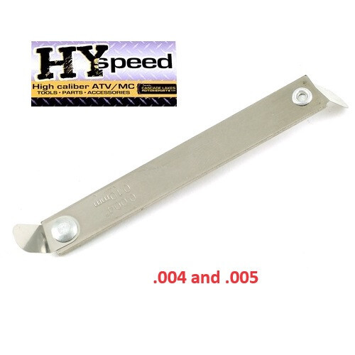 HYspeed Tappet Feeler Gauge .004 - .005 inches Yamaha Kawasaki Honda