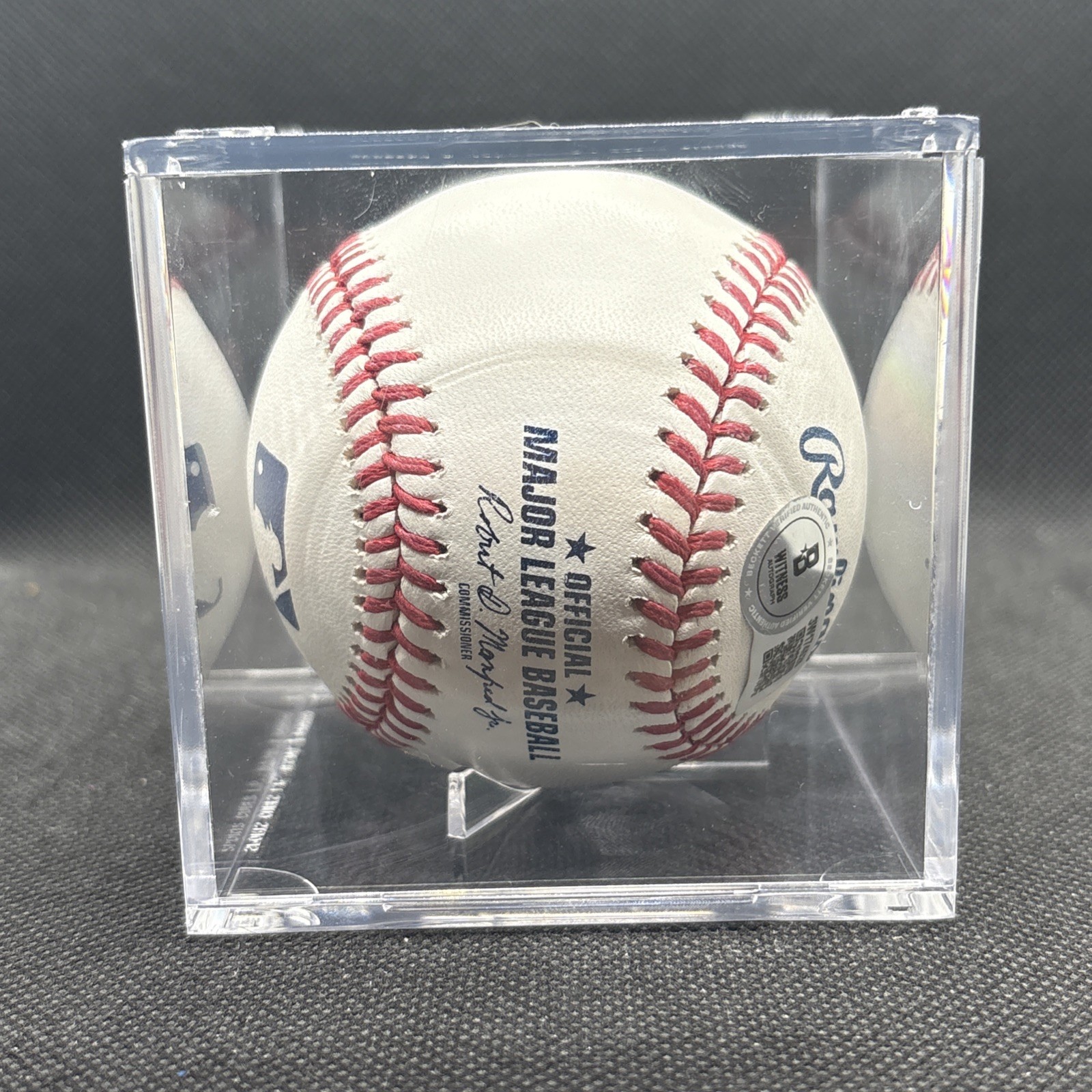 Wilyer Abreu Red Sox Auto Signed MLB Baseball Beckett Witness Hologram