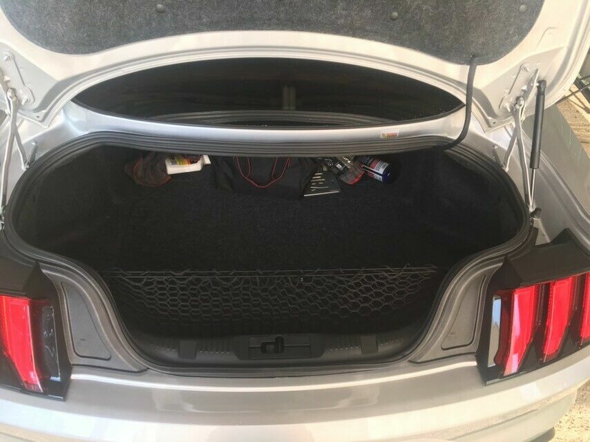 Rear Trunk Envelope Style Cargo Net for FORD MUSTANG 2015-2023 Brand New