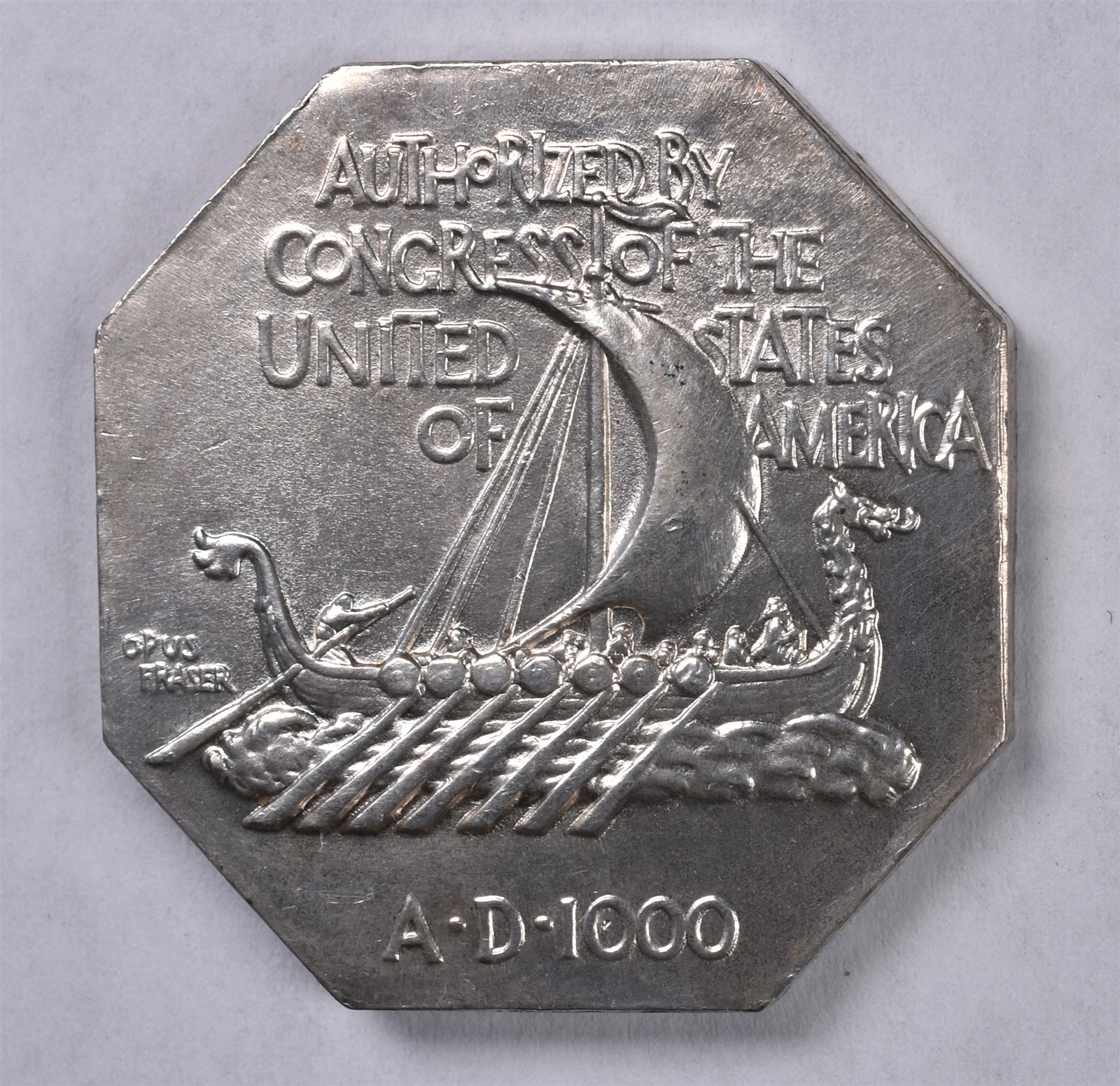 1925 Norse Medal Thick - Very Nice!!