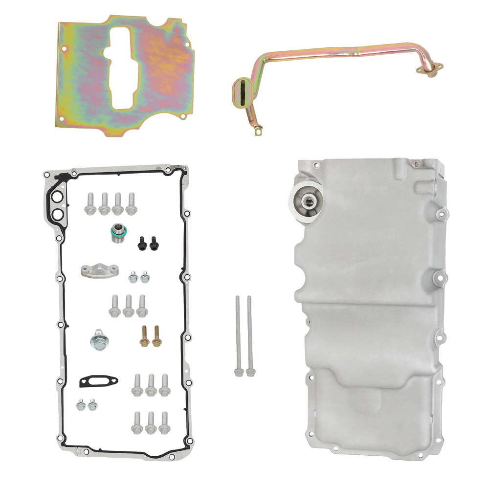 Fit For LS1 LS2 LS3 1982-1992 6.2L 6.0L 302-2 Engine Low Profile Oil Pan Retro