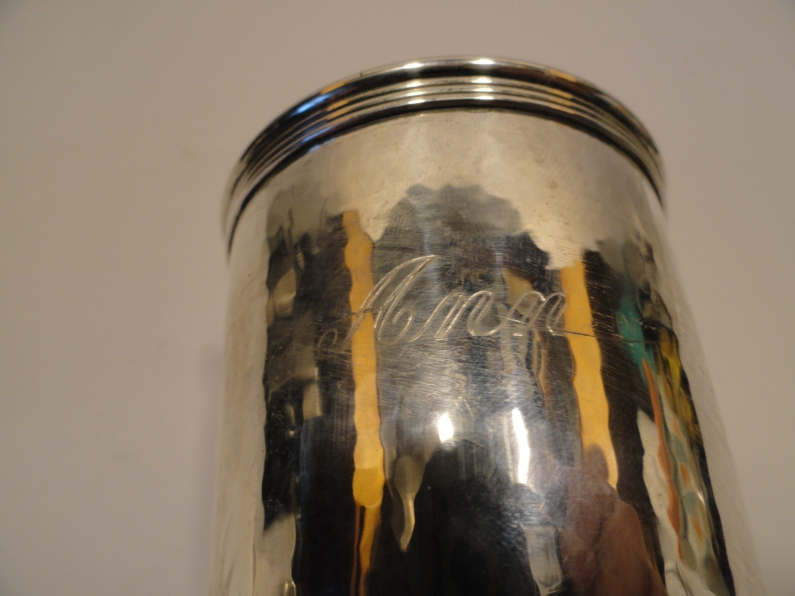 Newport Sterling Silver Kentucky Derby Mint Julep Cup #1640 Mono