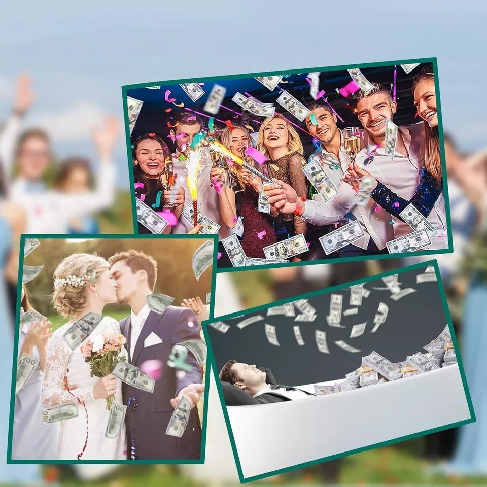 200 PCS Prop Fake Toys Money BANK GAMES CASH PAPER 100 DOLLAR BILLS $ US Toys