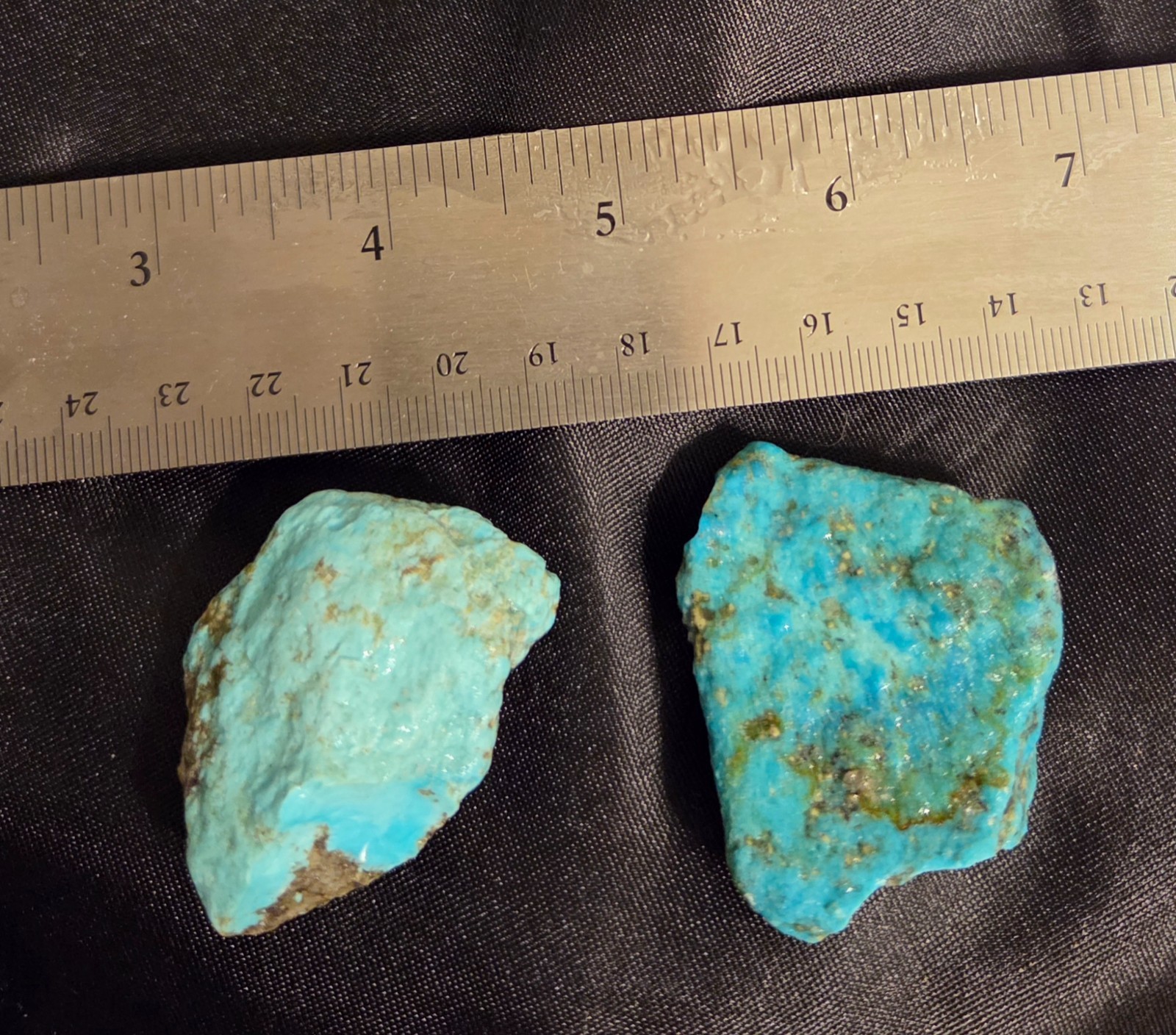 TURQUOISE KINGMAN ROUGH 62 GMS