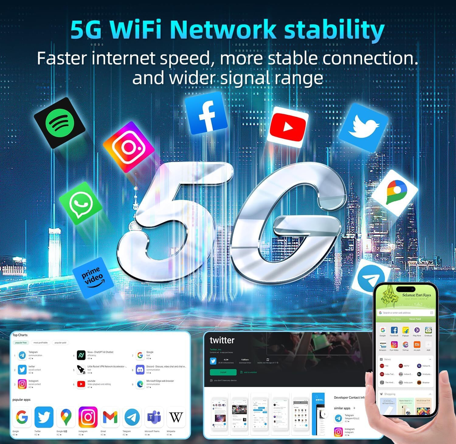 For Toyota 4Runner 2003-2009 With JBL Carplay Android13 Car Stereo Radio GPS 64G