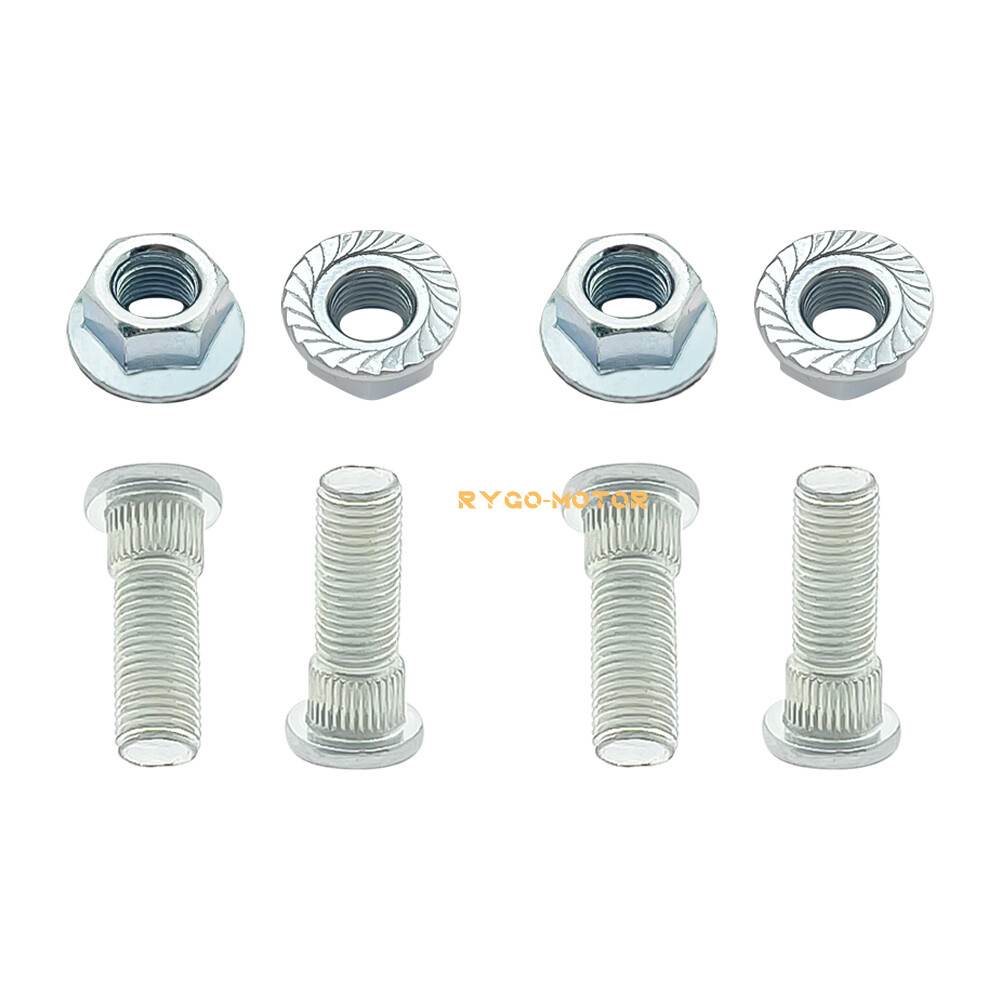Rear Wheel Studs Nut for Polaris Trail Blazer 250 330 400 Trail Boss 325 330 350