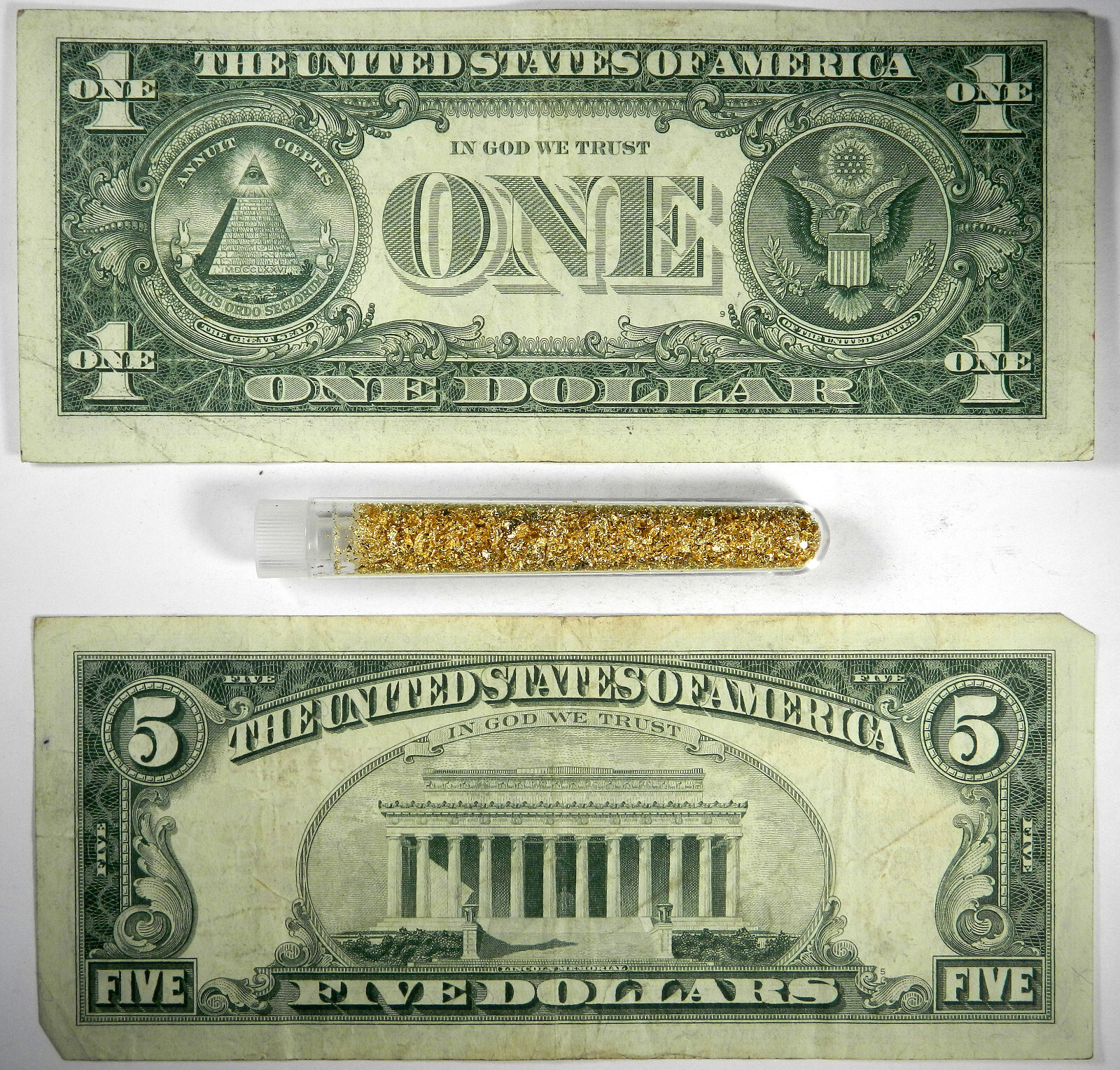 ESTATE LOT SALE ~ .999 BULLION BARS CURRENCY GOLD ~ $5 RED SEAL INCLUDED