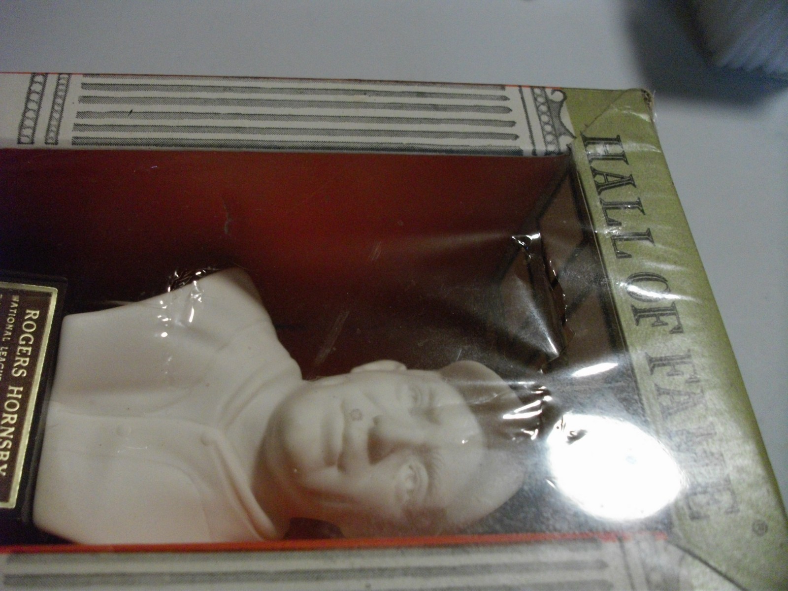 Rogers Hornsby 1963 MLB Baseball Sports Hall Of Fame Bust In Box Immortal Stars