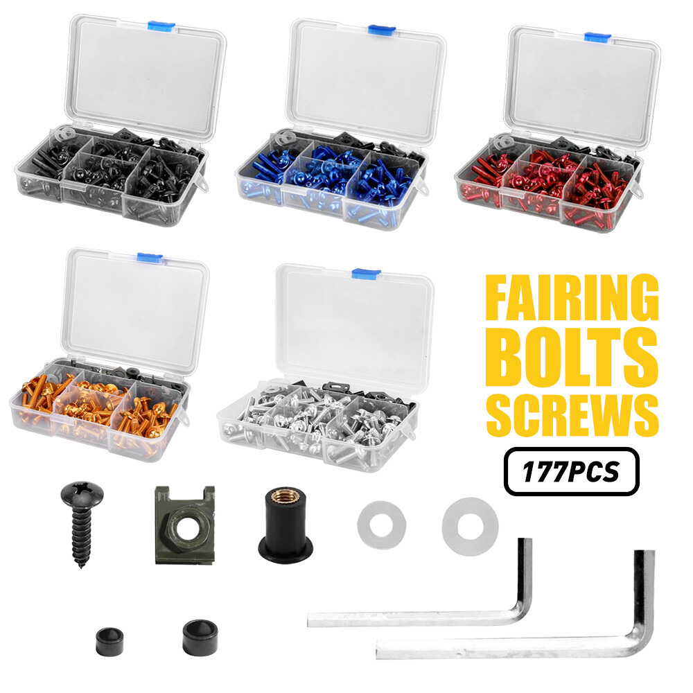 Motorcycle Complete Fairing Bolt Kit Body Screw Set for HONDA CBR600RR 2005-2006