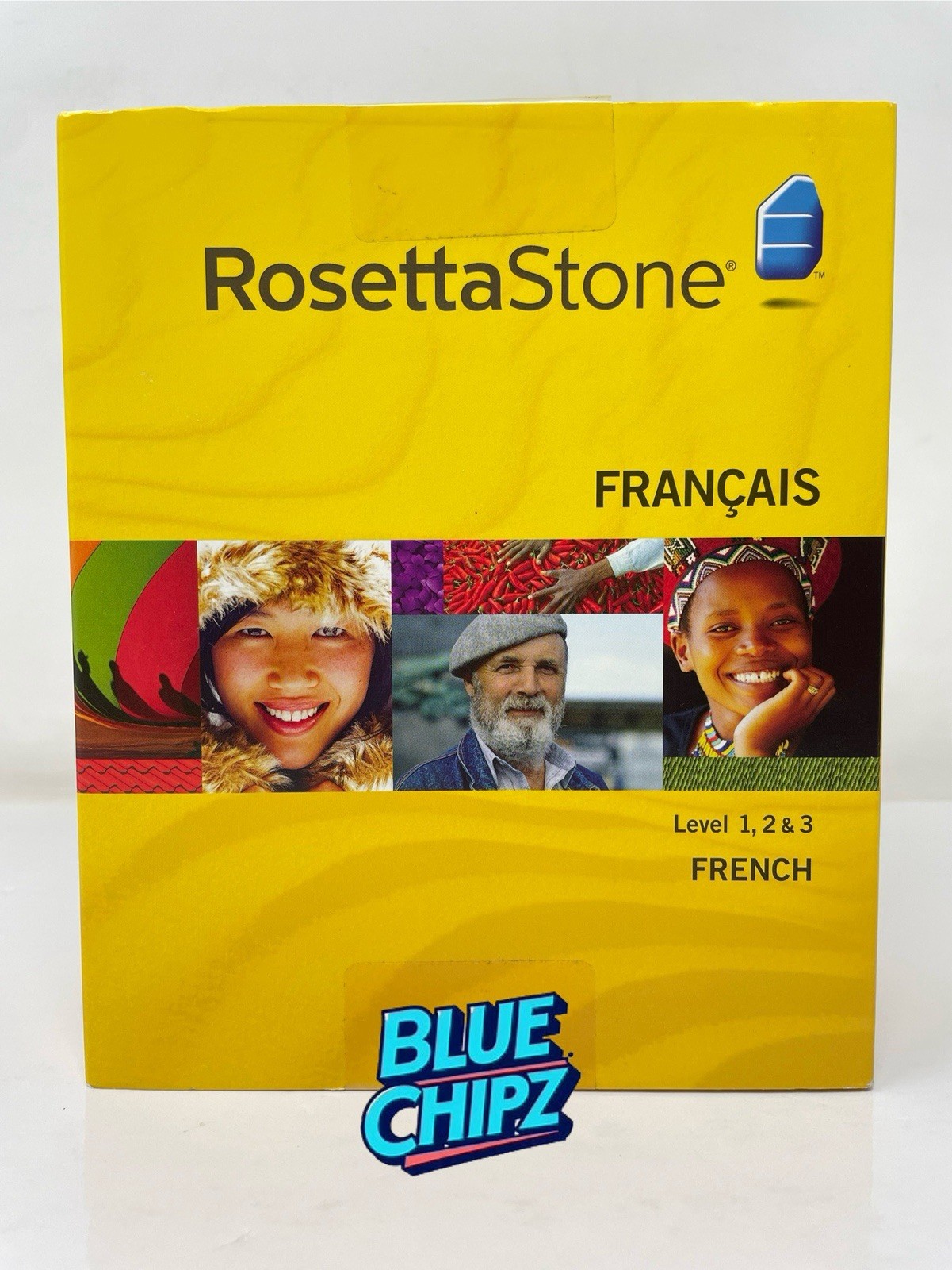 Rosetta Stone French Level 1, 2, 3 for PC, Mac Brand New Factory Sealed