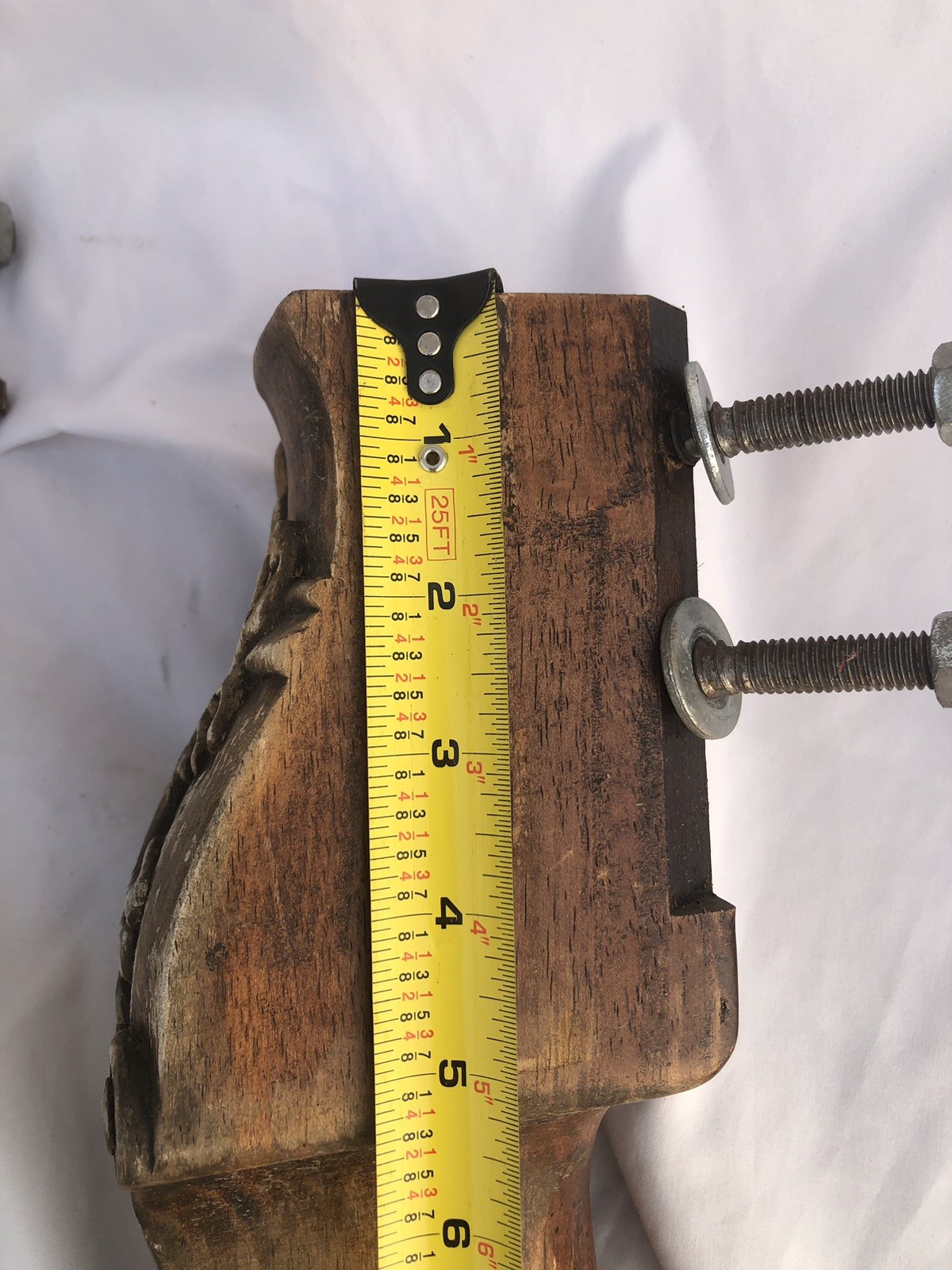 4 Vintage Table Legs Ball Claw Feet Salvaged Wood Leg 18” Tall, Georgian VTG