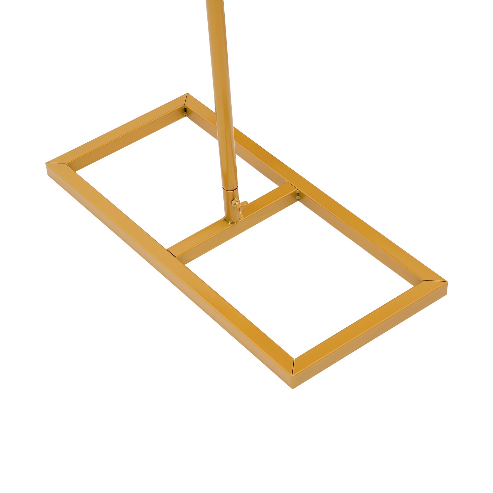 Gold Metal Wedding Stand Balloon Stand with Flower Stands Background Decoration