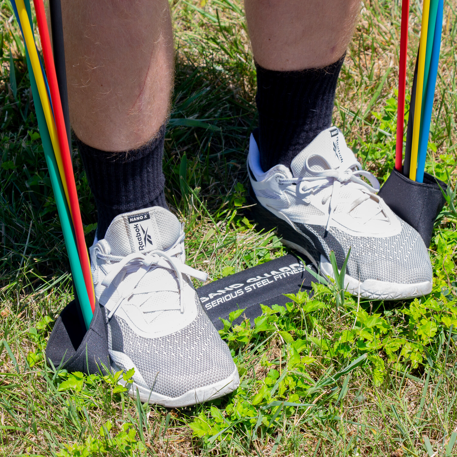 Serious Steel Fitness Band Guard | Resistance Band Cover (Bands Not Included)