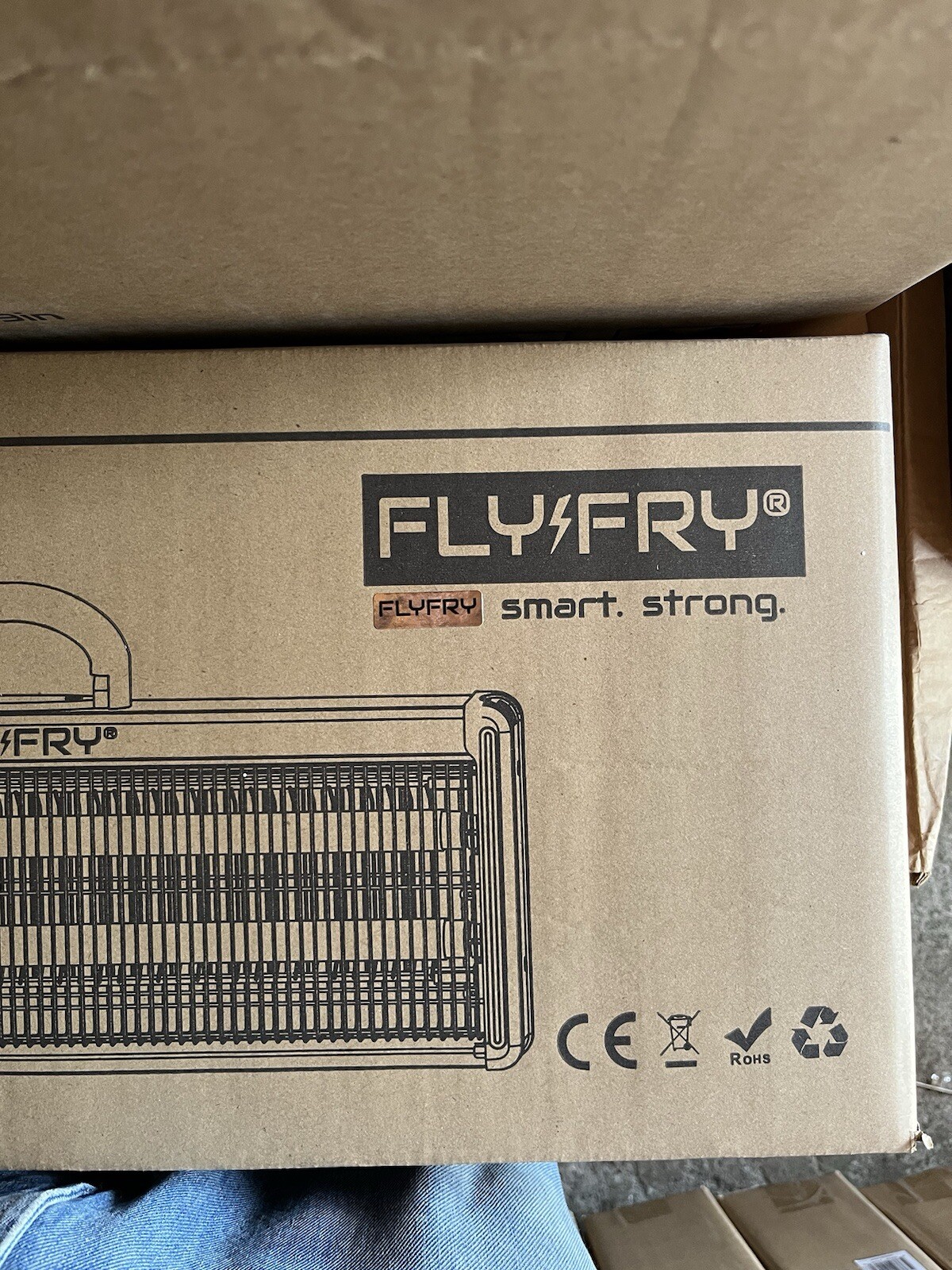 Extra Large Bug Zapper 40W 4000v Carry Handle XL Big Size Mosquito Open Box