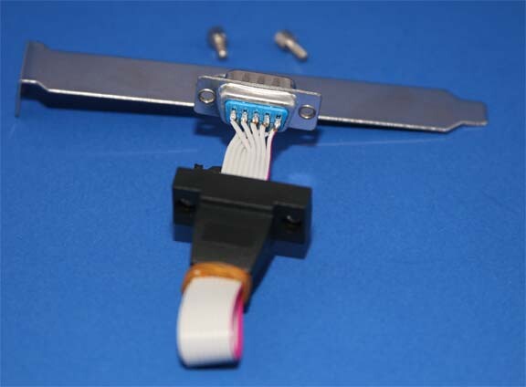 12In DB9 To IDC10 Serial Port Everex Cable Bracket Add DB9 Port AT Motherboard