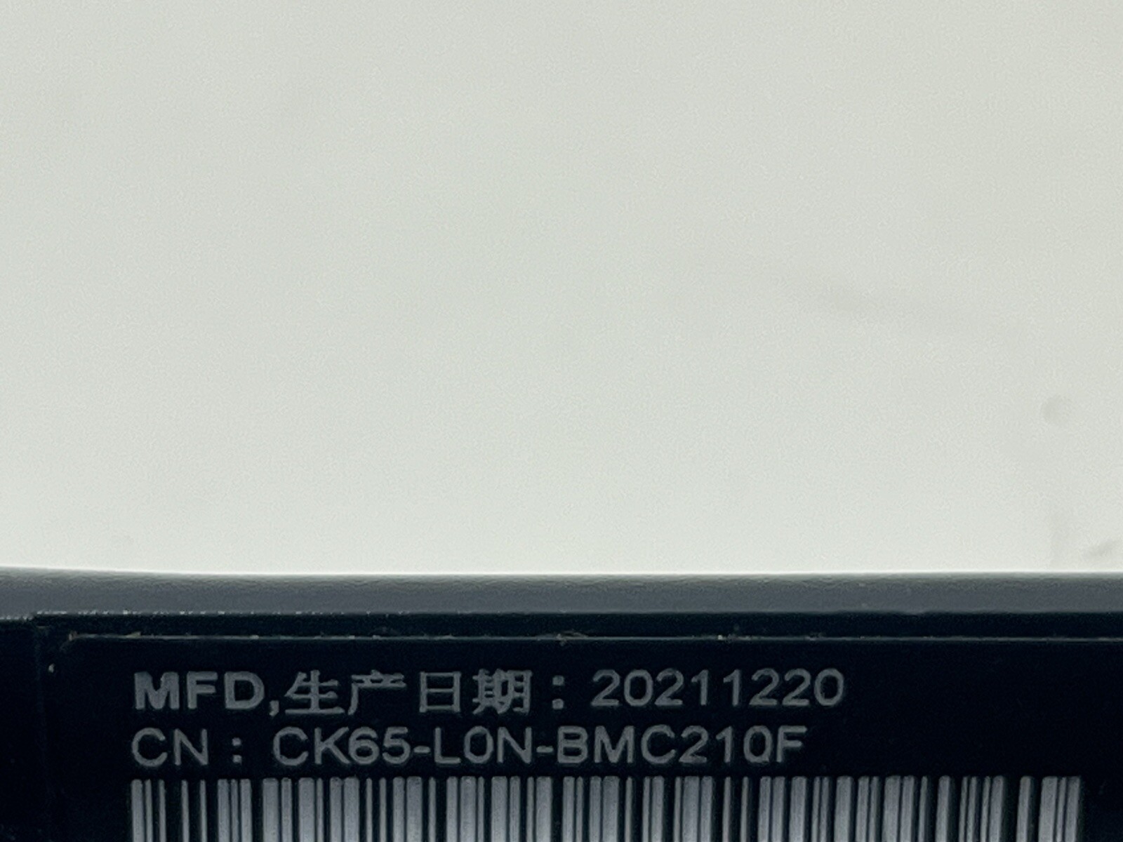 Honeywell CK65 Handheld Android Mobile Computer Barcode Scanner CK65-L0N-BMC210F