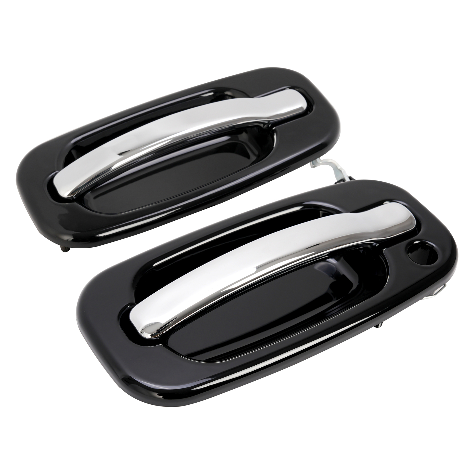 LH RH Chrome Front Exterior Door Handle For Chevrolet Silverado 1500 1999-2006