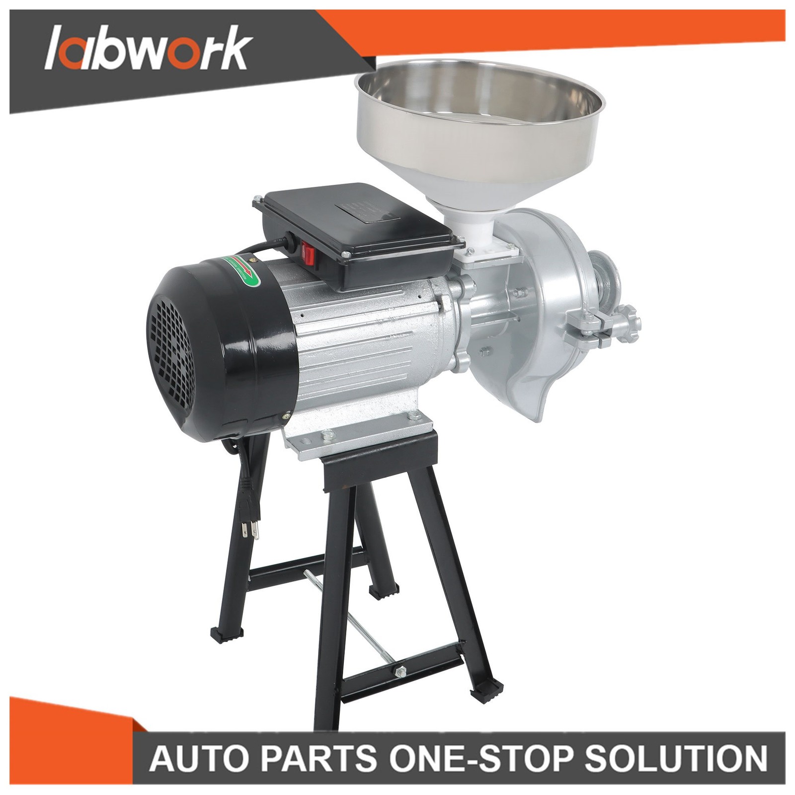 Labwork Wet & Dry Electric Grain Mill Grinder Grain Coffee Grinder Feed 3000W