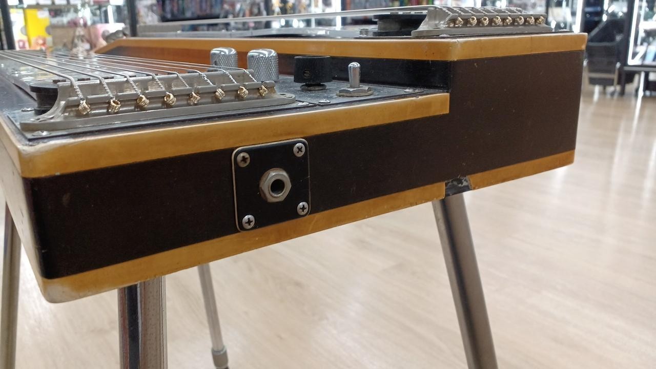 Vintage Gibson Console Grande Double Neck 8-String Steel Guitar w/ Case Japan