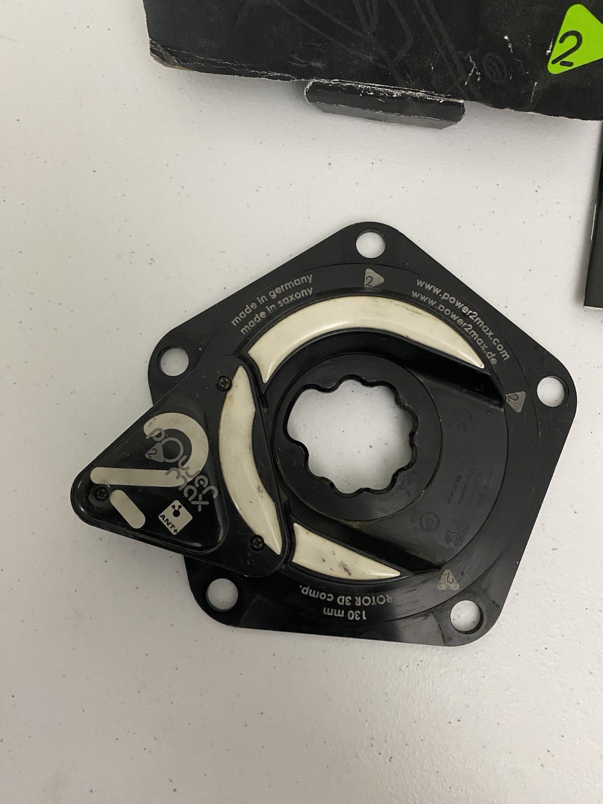 Power2Max Power Meter Rotor 3D Comp Used Untested