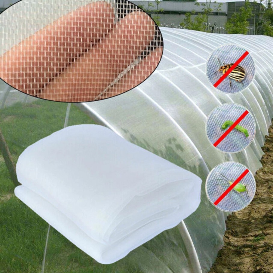 10*50ft Mosquito Garden Bug Insect Netting Barrier Bird Net Plant Protect Mesh/