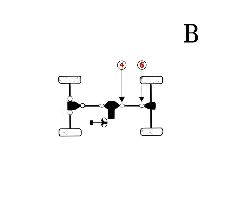 Can Am ATV rear driveshaft u-joint set 715900326 705500304 703000022