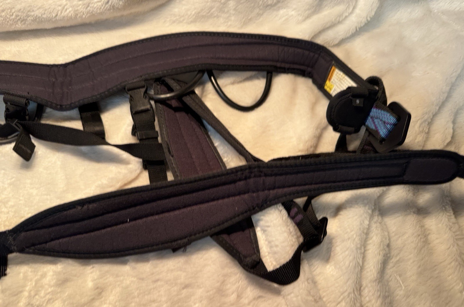 REI® Vintage 90’s Mountain Rock Climbing Harness - Women's Small Teal Purple