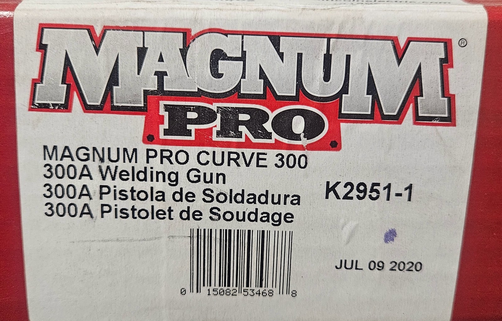 Lincoln Electric Magnum® PRO Curve 300 Welding Gun K2951-1