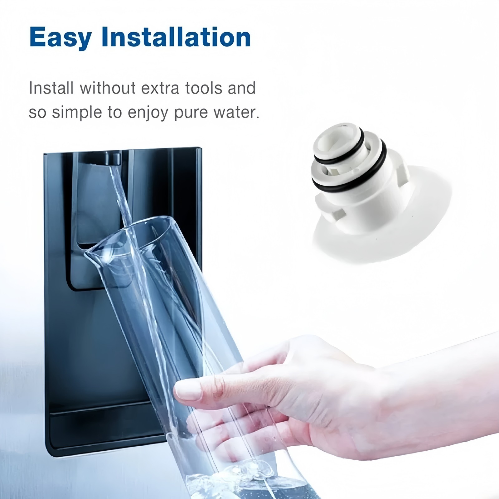 NEW 3 PACK Ultra Clarity Pro BORPLFTR50 Water Filter White #WFS200MF WFS210MF