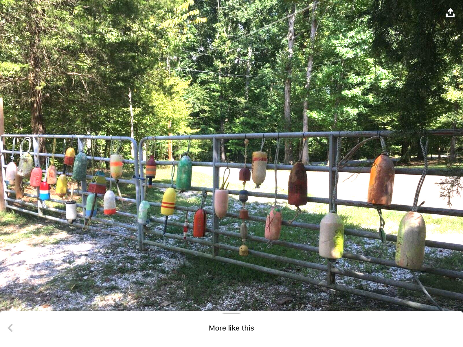 FREE SHIP 203 Maine Lobster BUOY nautical pot bouy float shore crab Lake CAPE