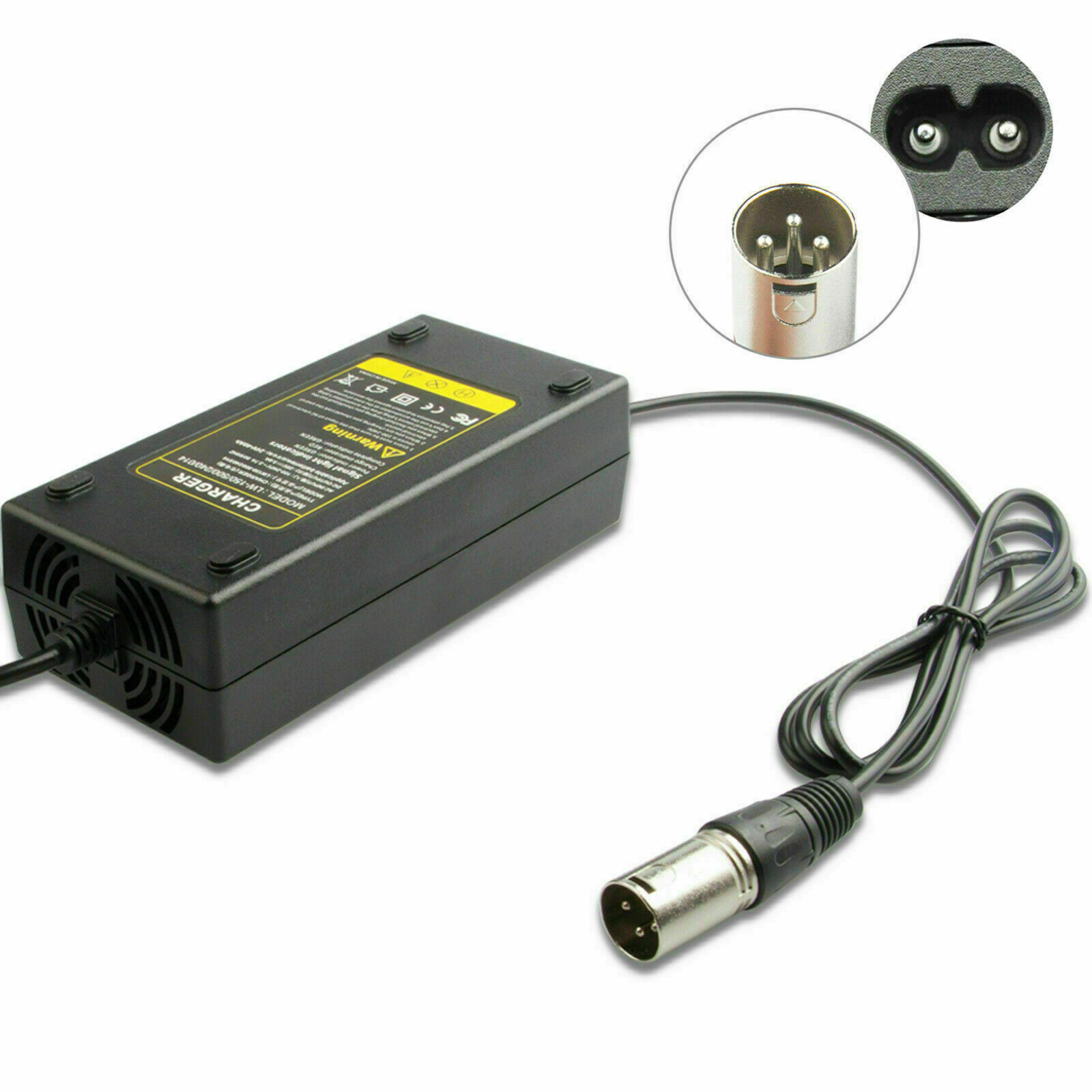 24V XLR Jazzy Electric Mobility Wheelchair Charger Lead-Acid Battery Charger 5A