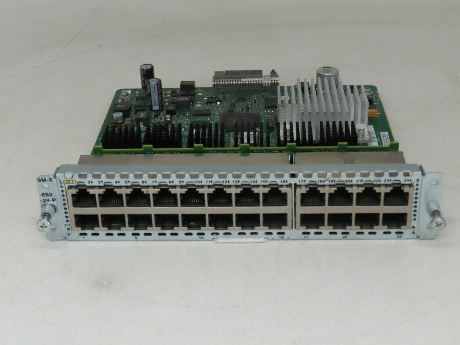 Cisco SM-X-ES3-24-P 24-Port GbE POE+ Capable Layer 2/3 LAN SM-X EtherSwitch  MOD