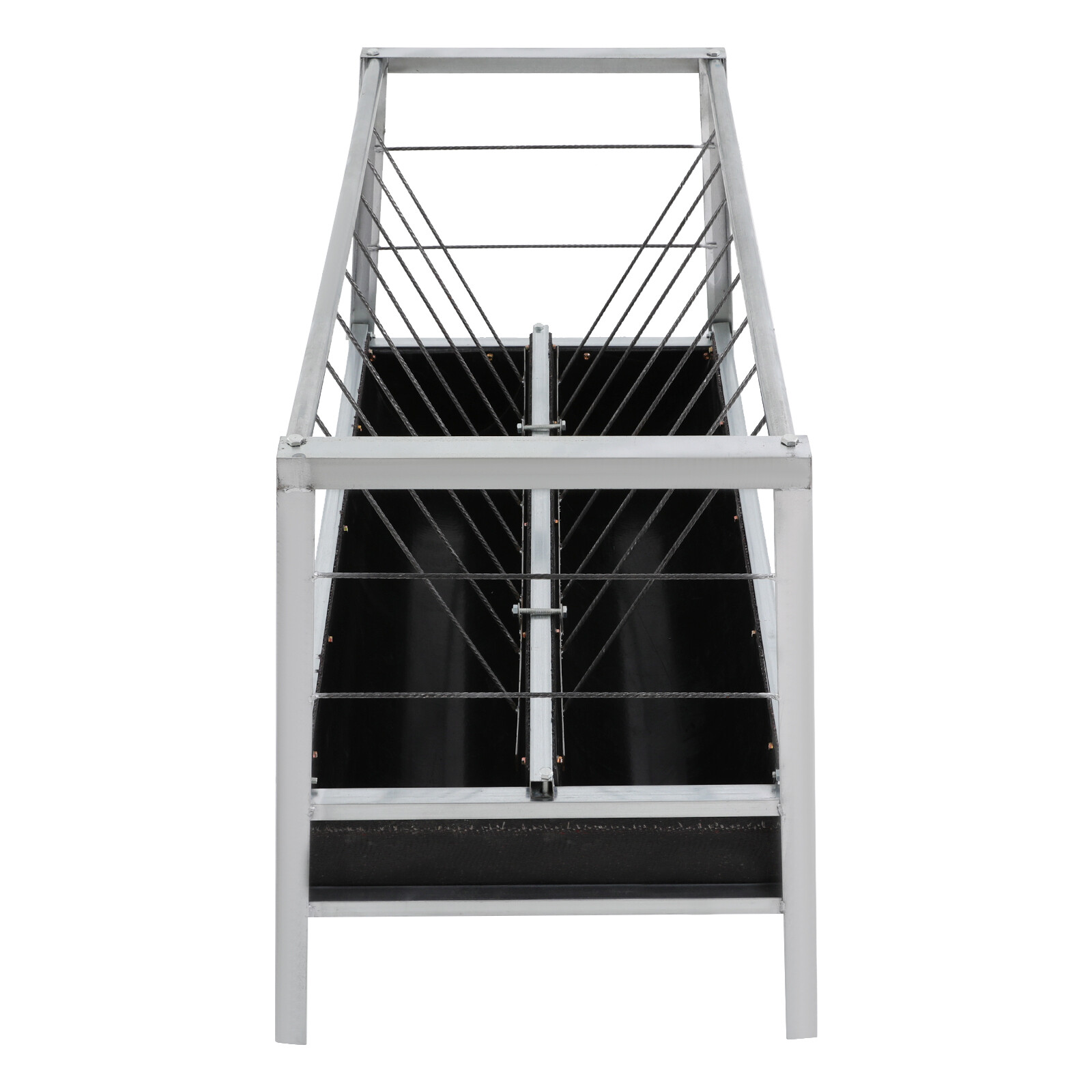 Heavy Duty Iron Steel Pasture Hay Feeder 39" For Goats, Sheep, Miniature Horses