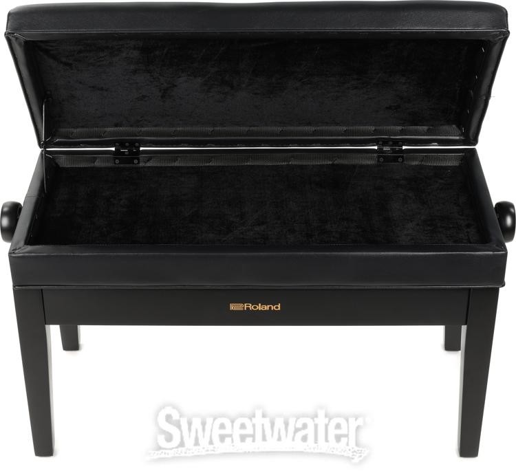 Roland RPB-D400BK Duet Piano Bench - Satin Black