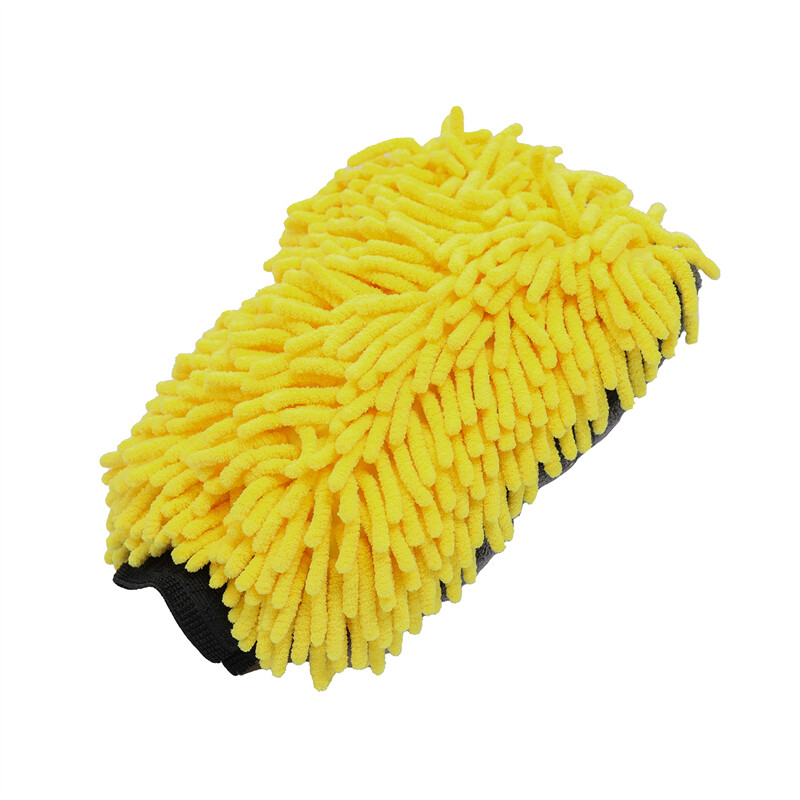 2 Pack Microfiber Car Wash Mitt Scratch Free Ultra Absorbent Car Cleaning Gloves