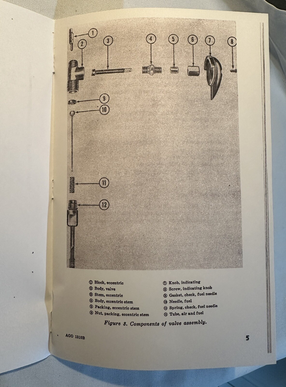 M-1950 MILITARY STOVE PUMP Assembly New Old Stock With Parts Breakdown