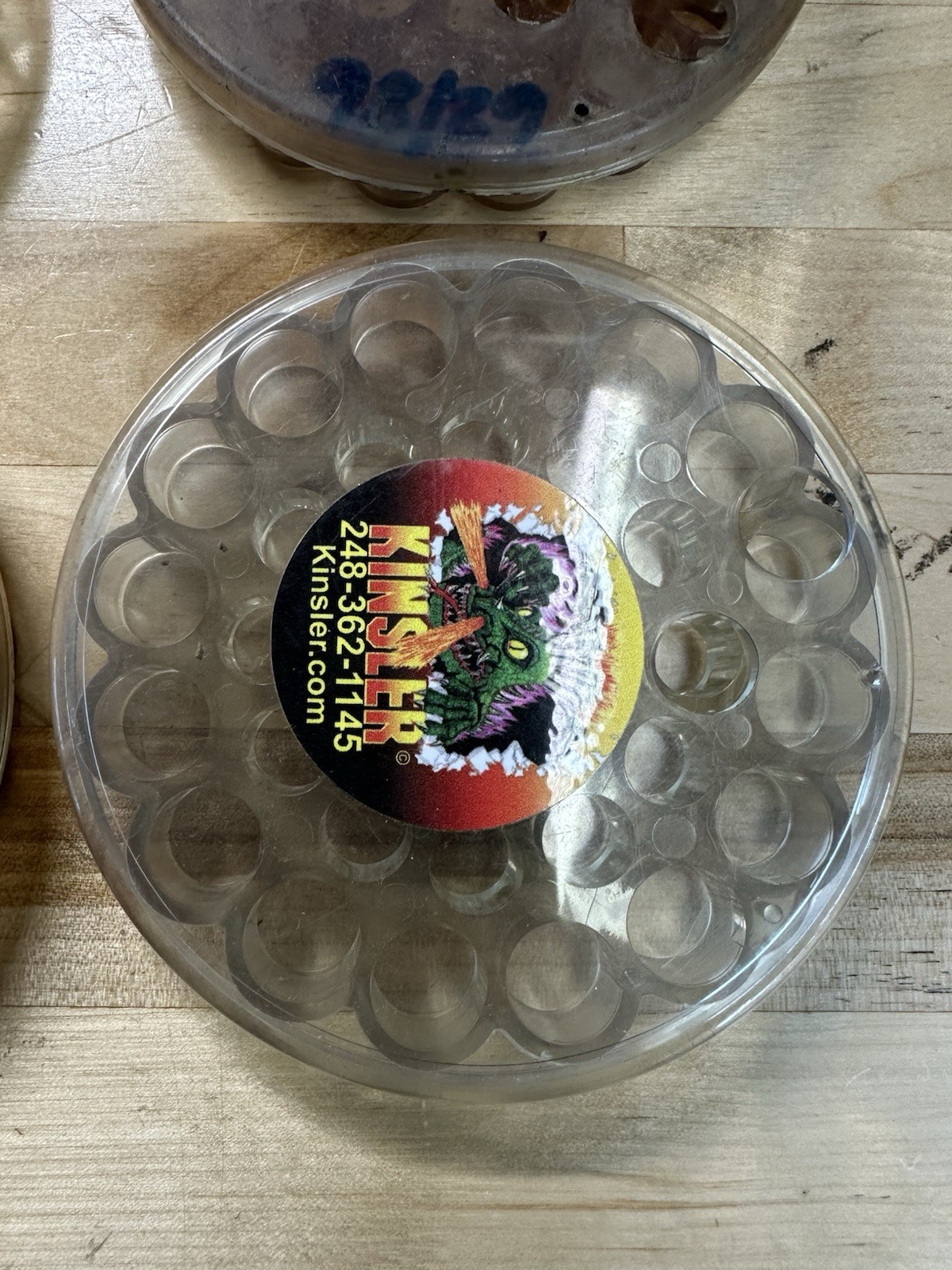 Kinsler Fuel Injection Pill Holder Box Injector Organizer Spins