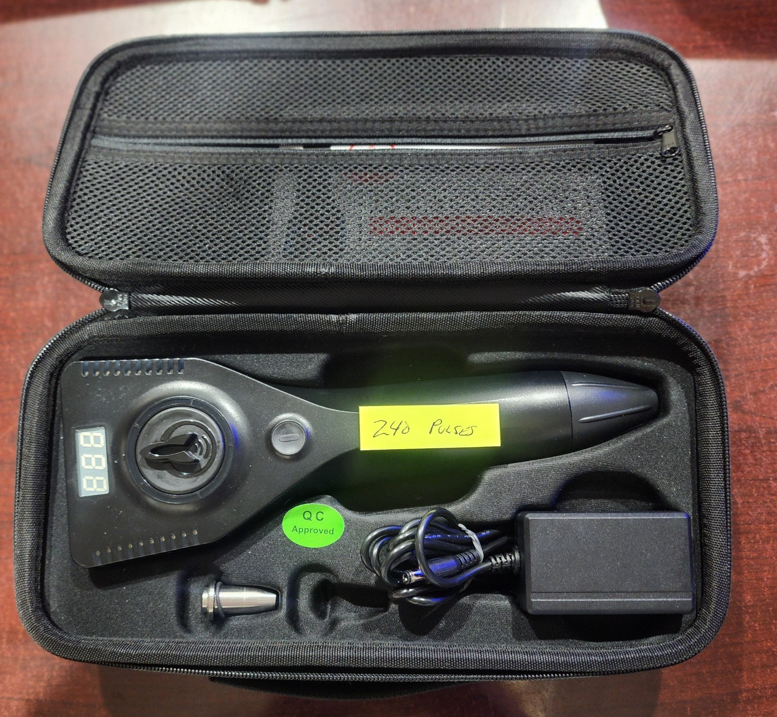 The phoenix in home ED device shockwave therapy 240 pulses used