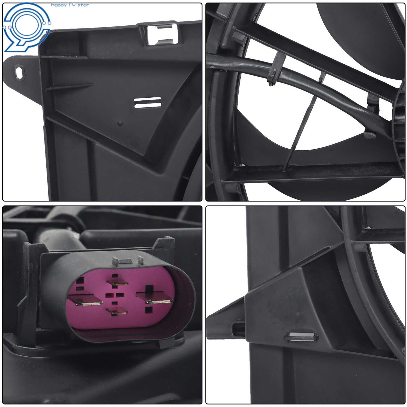 for Chrysler Pacifica Voyager 2017 2018 19-2022 Cooling Fan Assembly 68217321AC