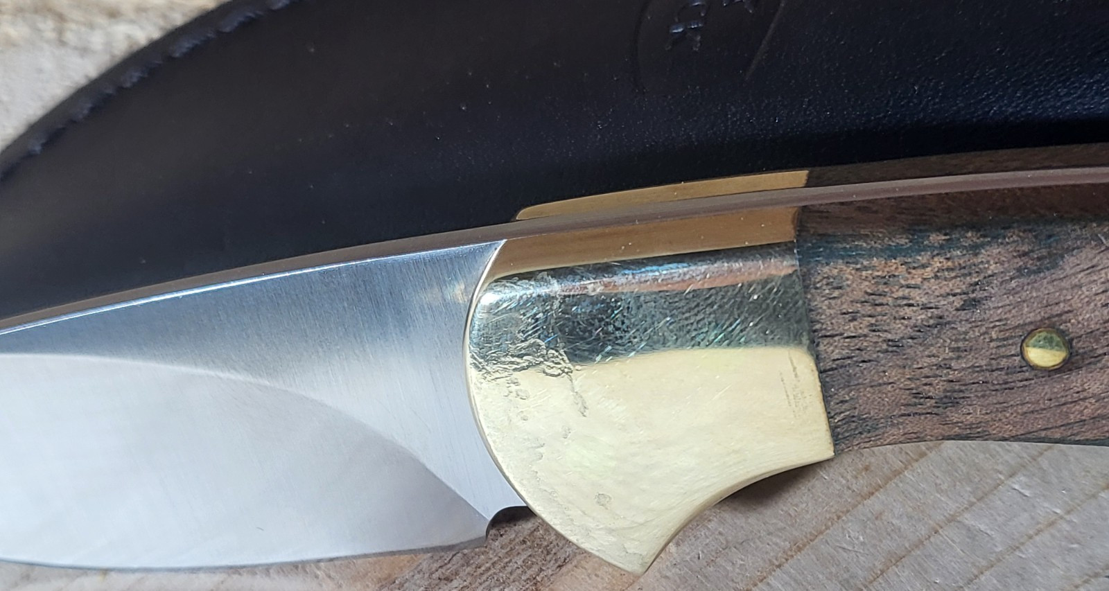 Buck 113 Ranger Skinner Knife with Leather Sheath