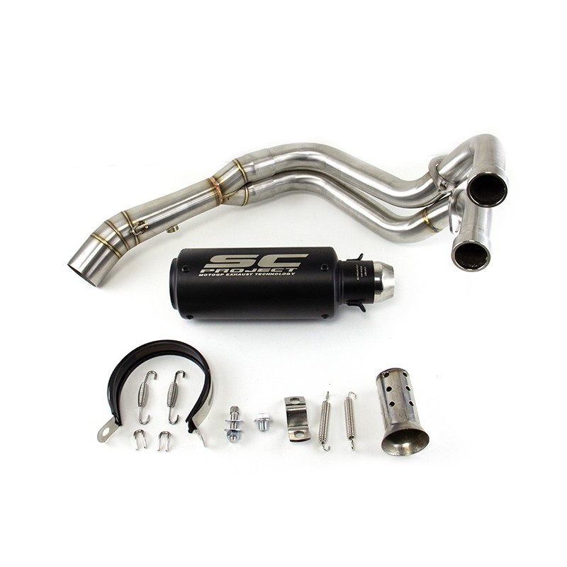 YZF R7 2021-2025 for Yamaha MT-07 Whole System Exhaust Header Pipe Muffler Tips