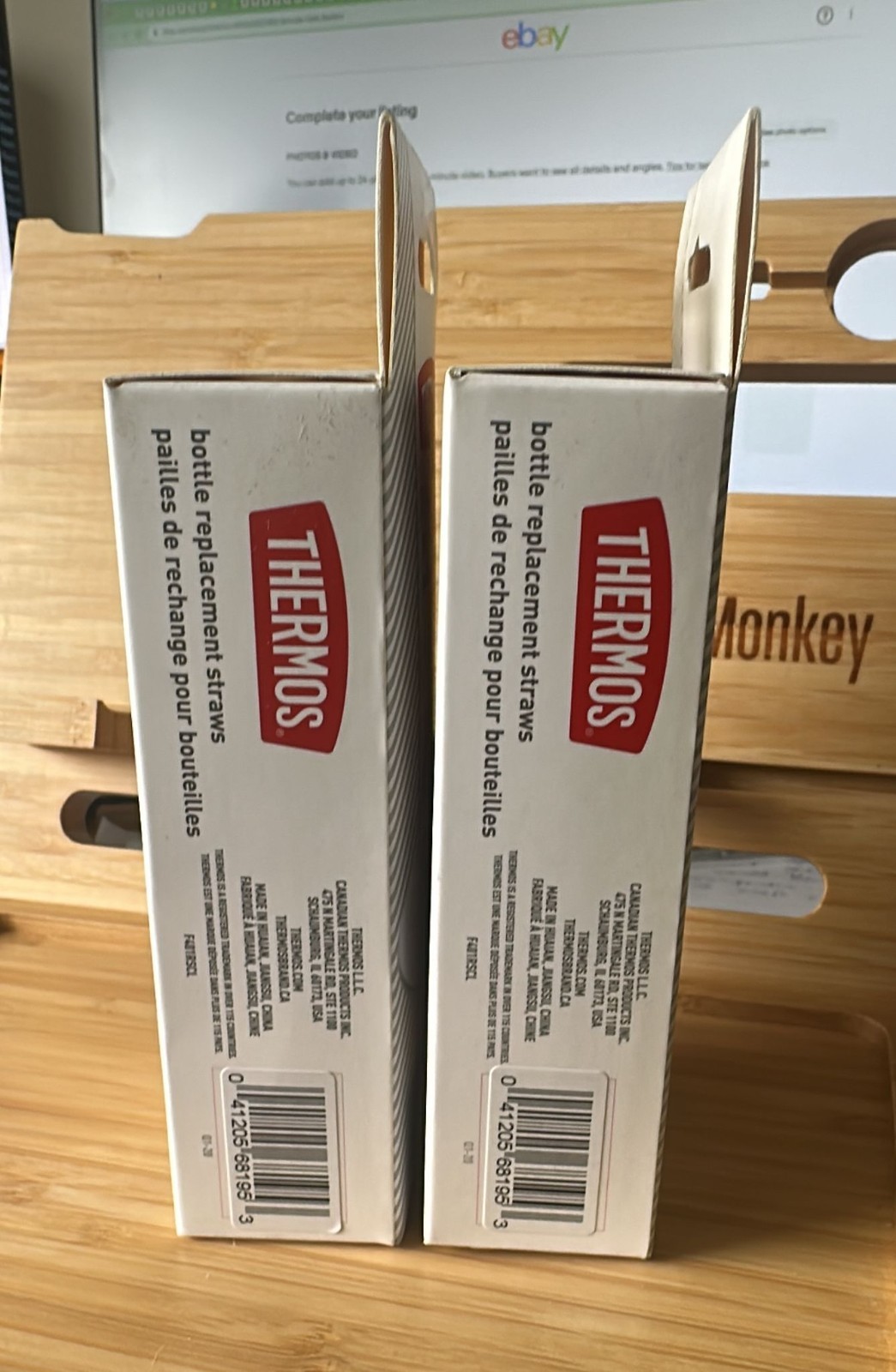 Thermos Replacement Straws for 12 Ounce Funtainer Bottle, 2 Pack, Clear